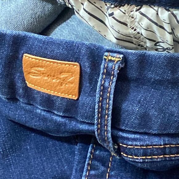 Seven 7 Classic Dark Blue Stretch Jeans Women’s Plus Size 16 - Picture 11 of 16